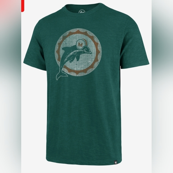 MIAMI DOLPHINS LEGACY GRIT '47 SCRUM TEE - Picture 1 of 6